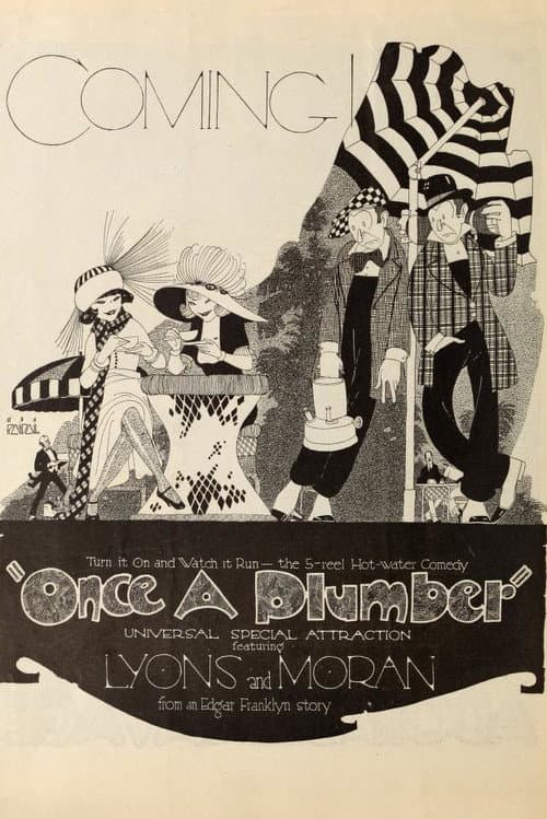 Once a Plumber (1920) poster