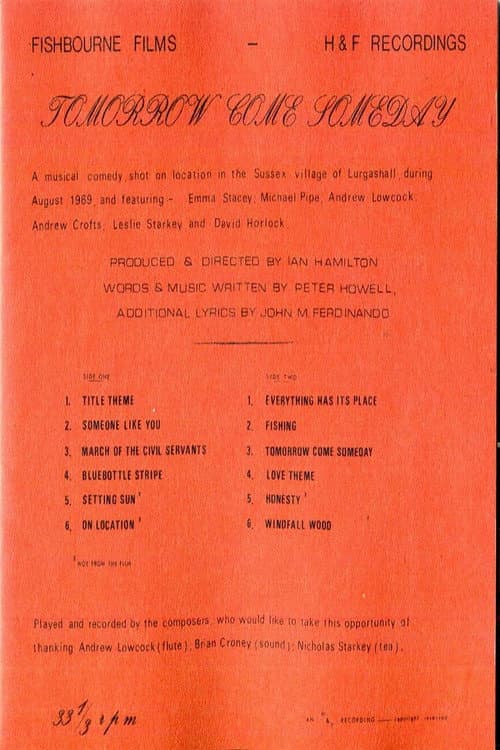 Tomorrow Come Someday (1969) poster