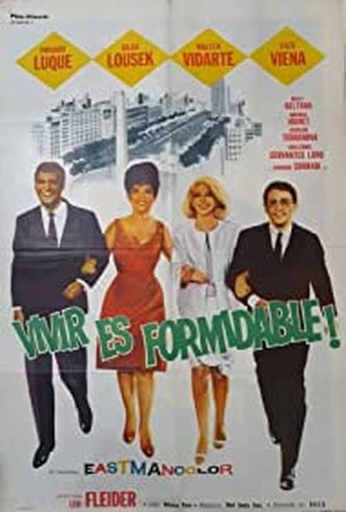 Vivir es formidable (1966) poster