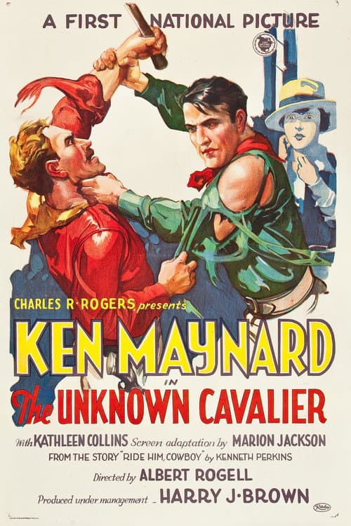 The Unknown Cavalier (1926) poster