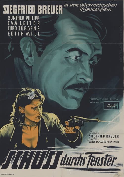 Der Schuß durchs Fenster (1950) poster