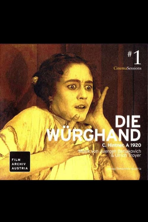 Die Würghand (1920) poster