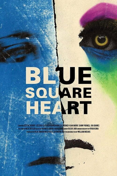 Blue Square Heart (2022) poster