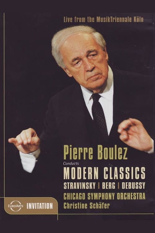 Pierre Boulez Conducts Modern Classics (2006) poster