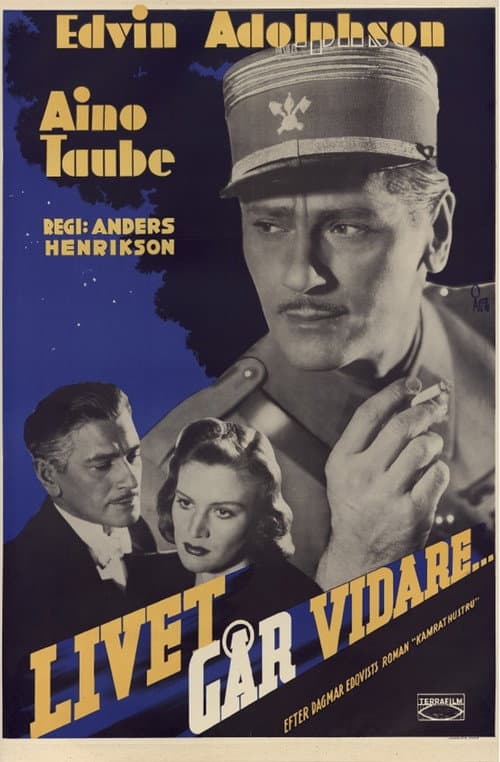 Livet går vidare (1941) poster