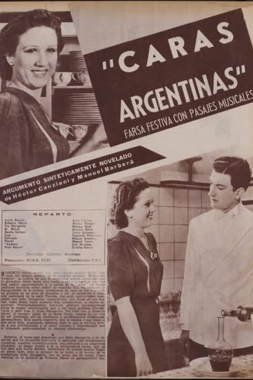 Caras argentinas (1939) poster
