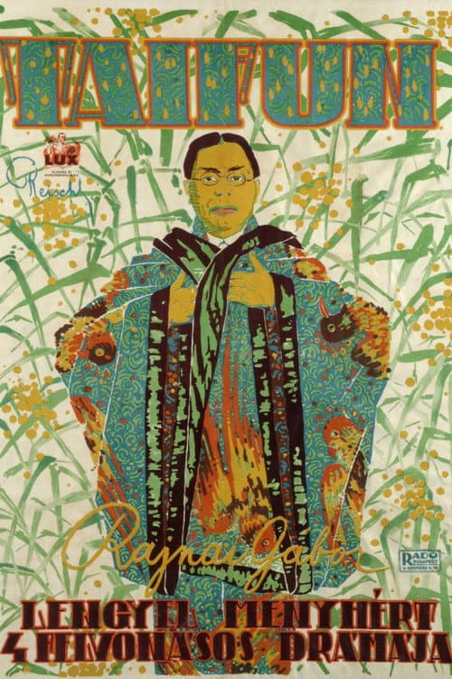 Tájfun (1918) poster