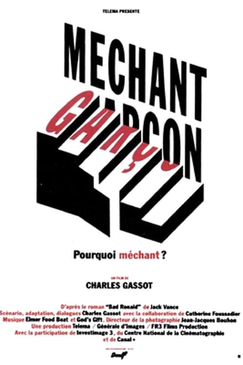 Méchant garçon (1992) poster