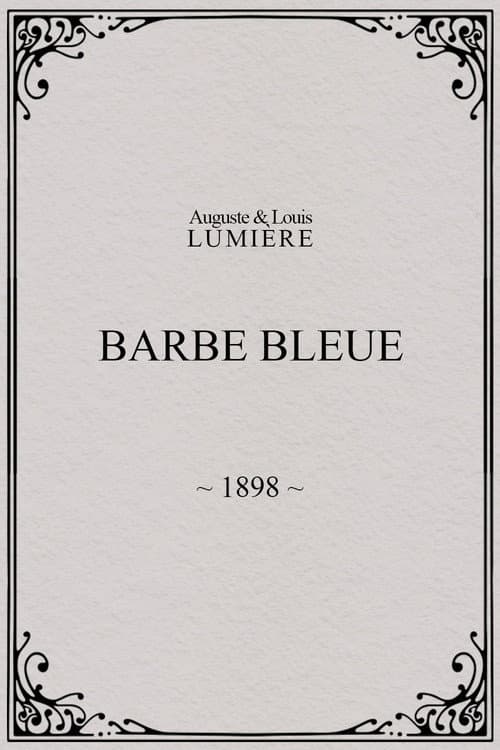 Barbe bleue (1898) poster