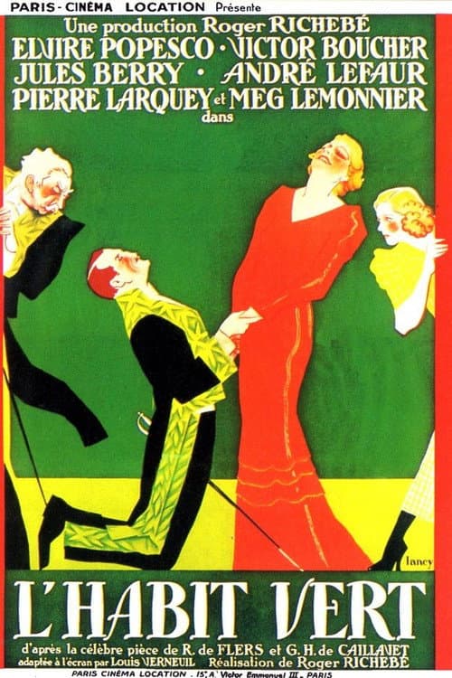 L'Habit vert (1937) poster