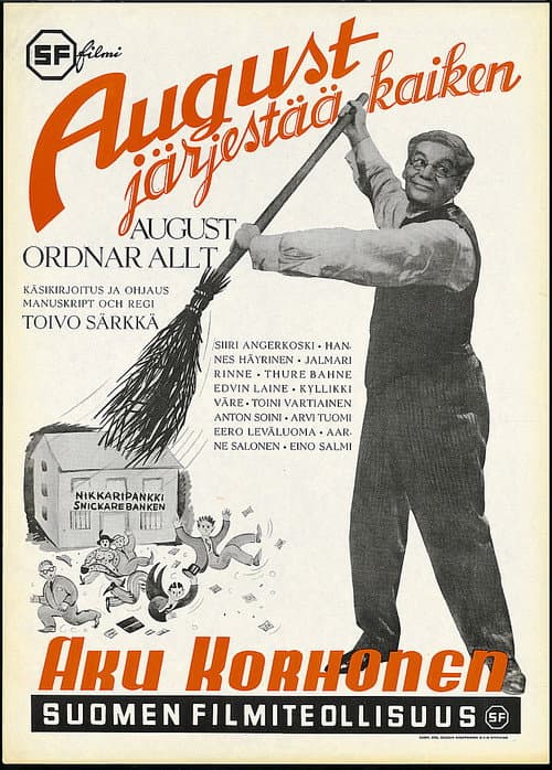 August järjestää kaiken (1942) poster