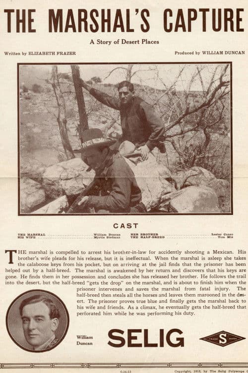 The Marshal's Capture (1913) poster