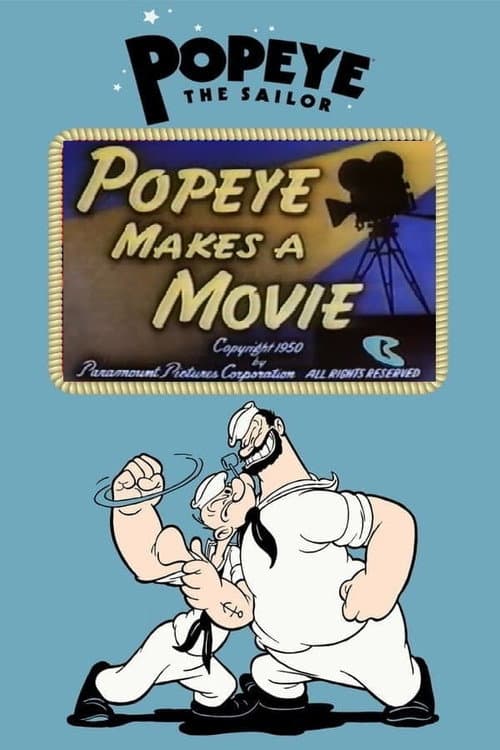 Popeye Makes a Movie (1950) poster