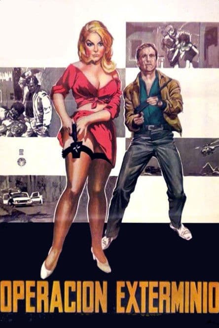 008, operazione Sterminio (1965) poster
