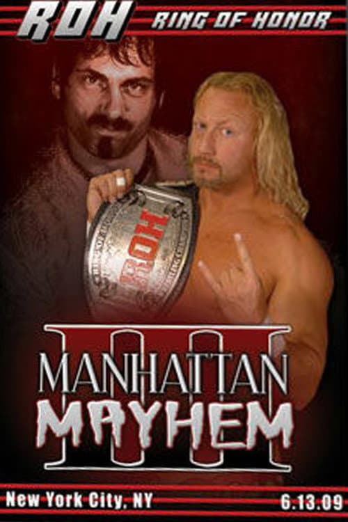ROH: Manhattan Mayhem III (2009) poster