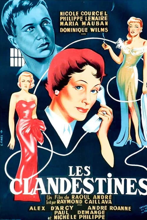 Les Clandestines (1954) poster
