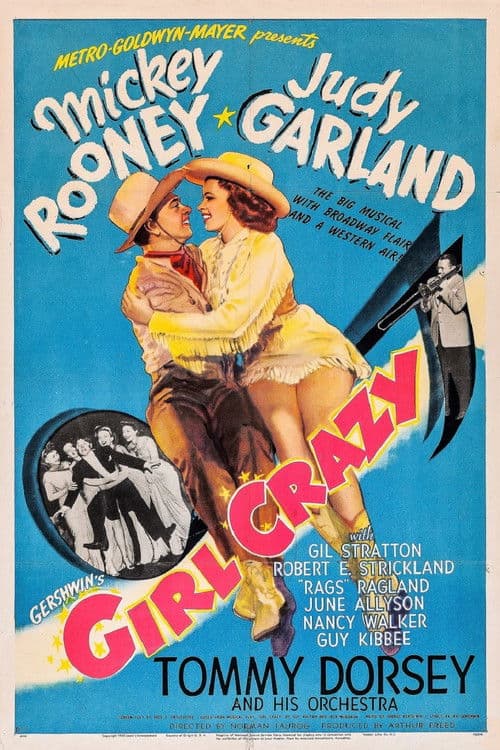 Girl Crazy (1943) poster