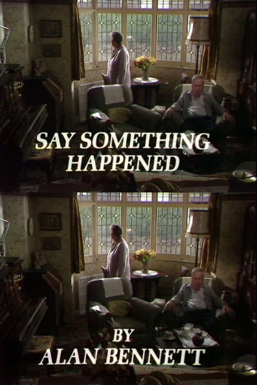 Say Something Happened (1982) poster