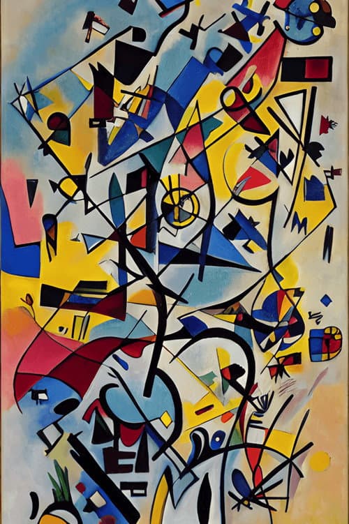 Wassily Kandinksky (1986) poster