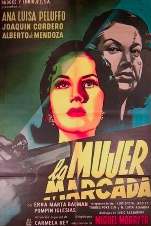 La mujer marcada (1957) poster
