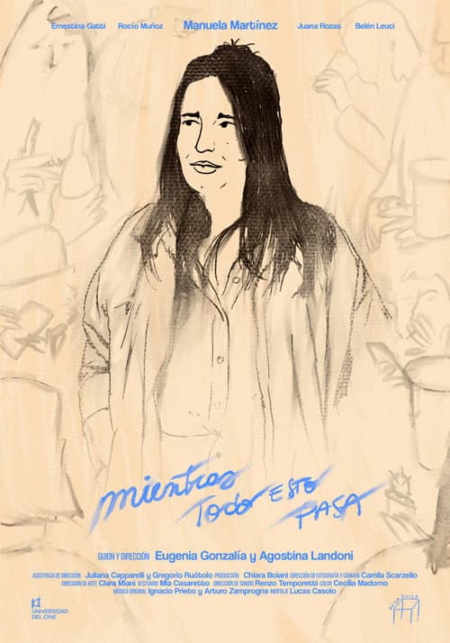 Mientras todo esto pasa (2025) poster