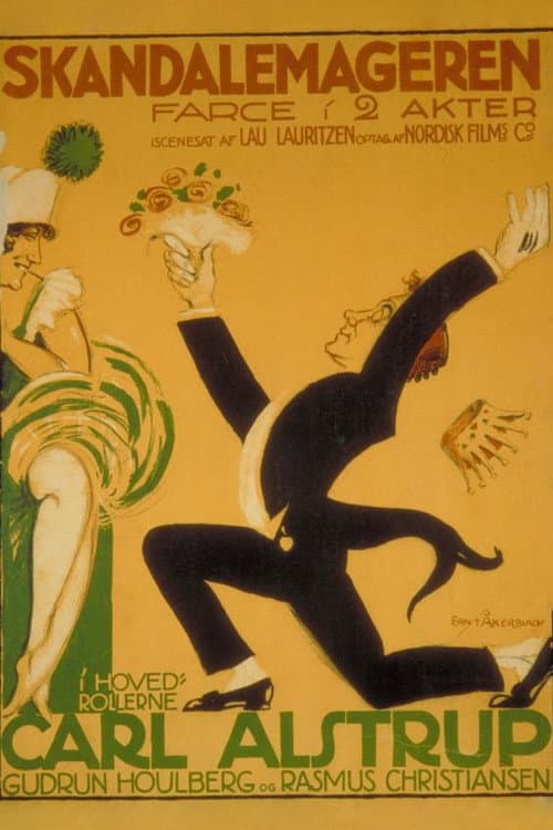 Skandalemageren (1919) poster