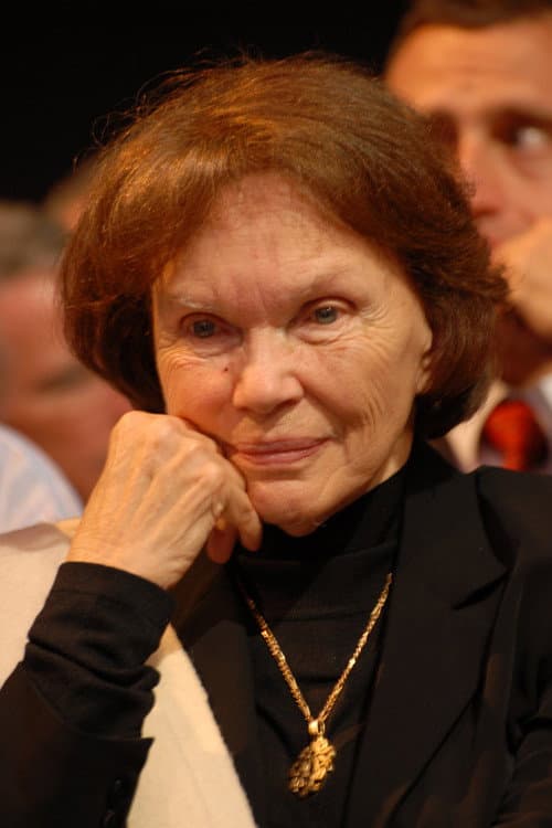 Danielle Mitterrand foto