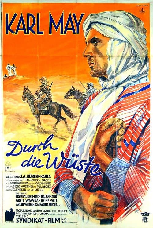 Durch die Wüste (1936) poster
