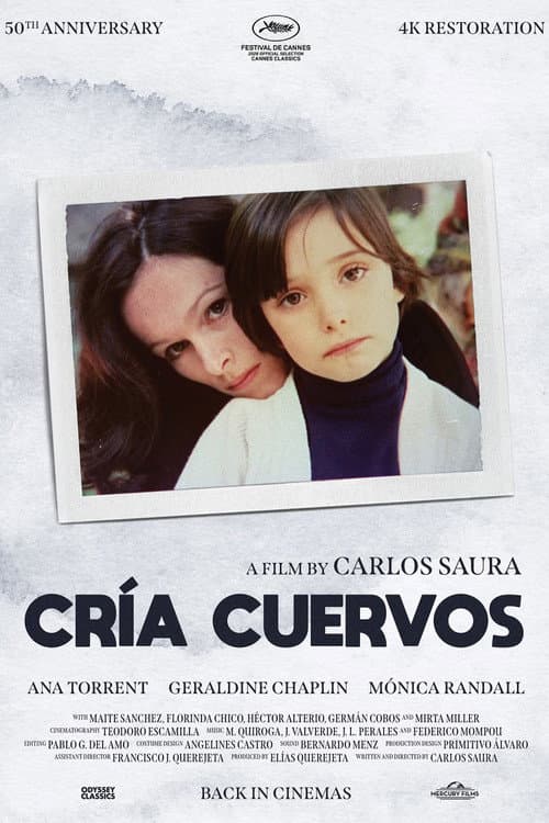 Cría cuervos (1976) poster