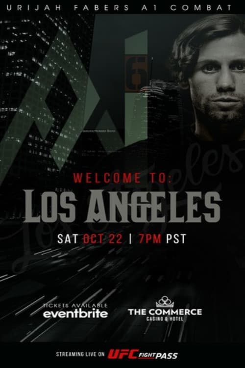 Urijah Faber’s A1 Combat 6 (2022) poster