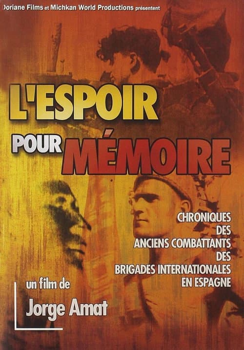 L'espoir pour mémoire (1993) poster