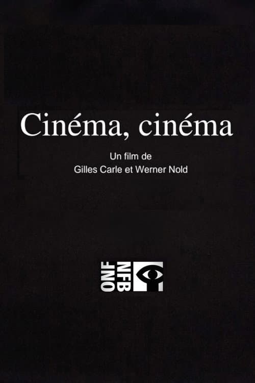 Cinéma, cinéma (1985) poster