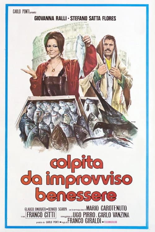 Colpita da improvviso benessere (1976) poster