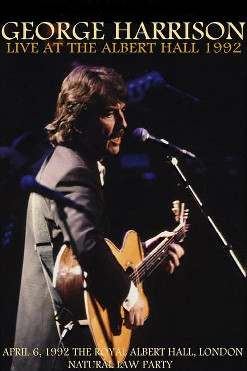 George Harrison: Live at The Royal Albert Hall (1992) poster