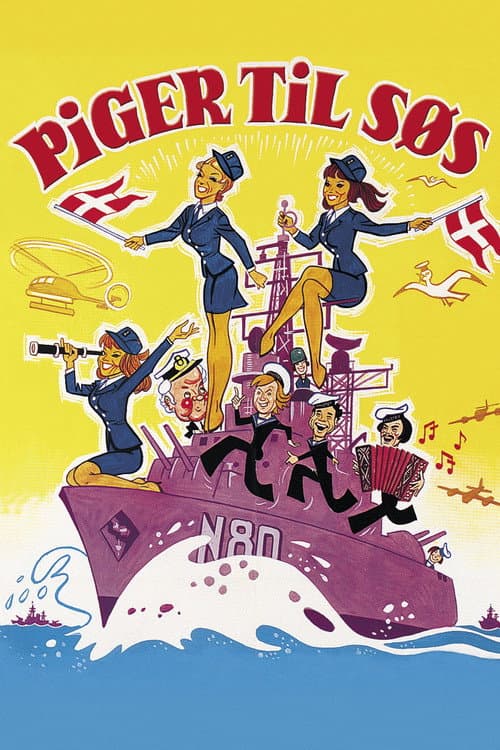 Piger til søs (1977) poster