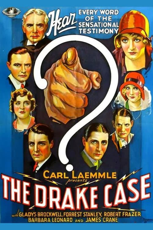 The Drake Case (1929) poster