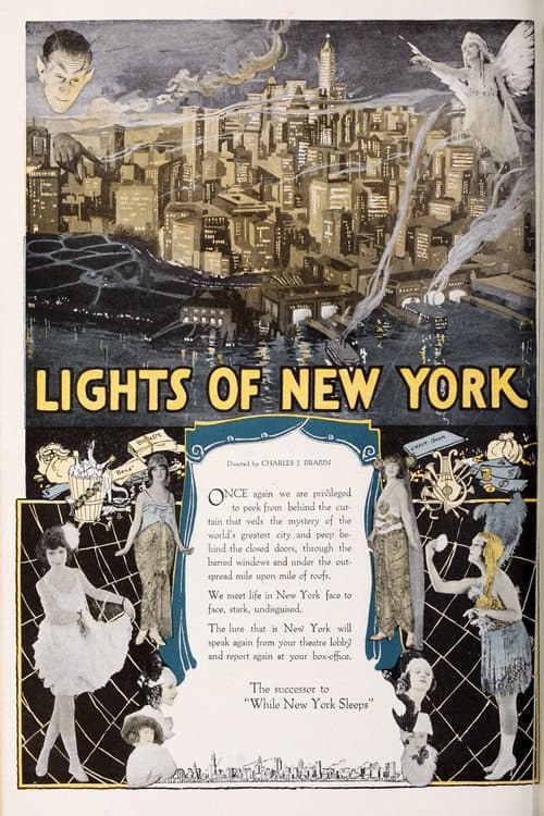 The Lights of New York (1922) poster