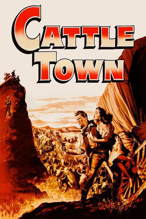 Cattle Town (1952) poster