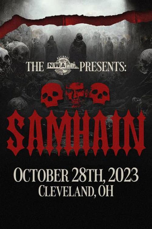 NWA Samhain (2023) poster