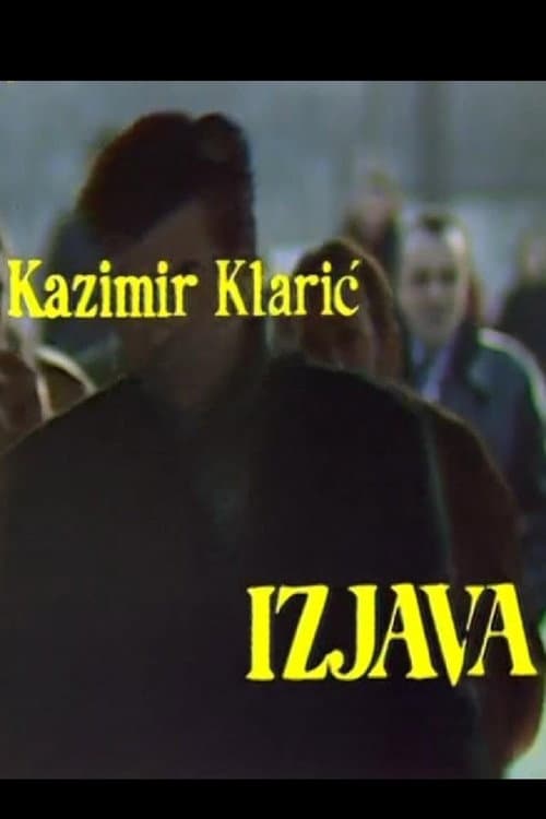 Izjava (1976) poster