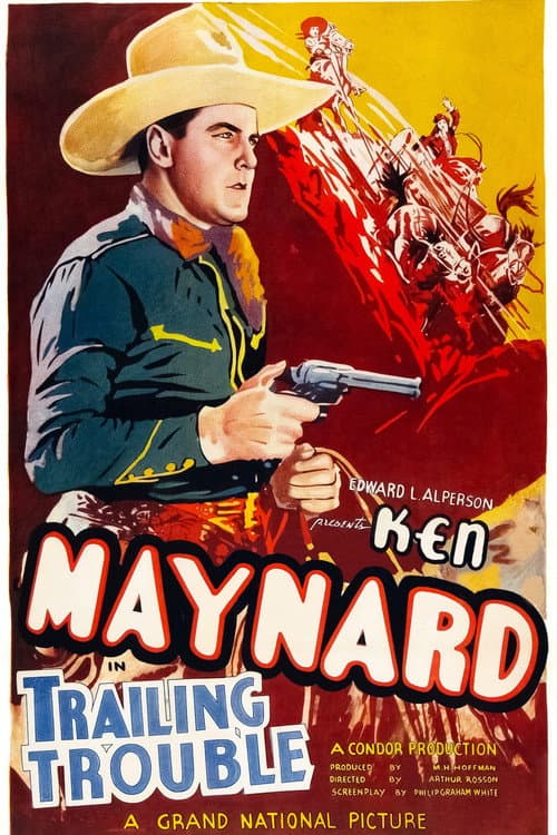 Trailing Trouble (1937) poster