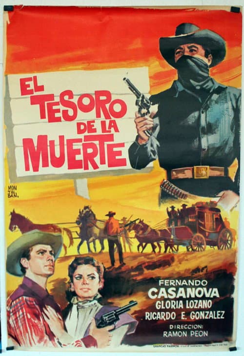 El tesoro de la muerte (1954) poster