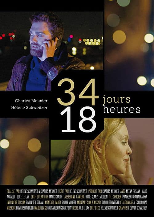 34 jours, 18 heures (2018) poster