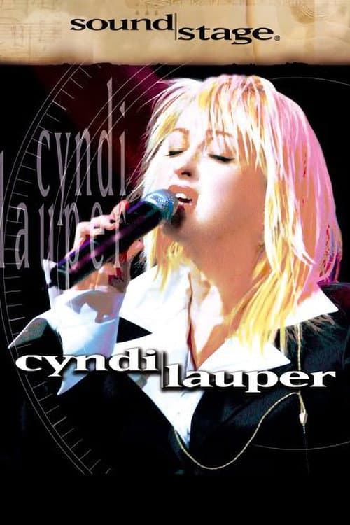 Cyndi Lauper: Live From Soundstage (2004) poster