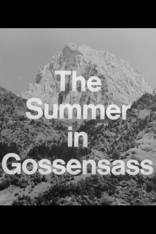 The Summer in Gossensass (1964) poster