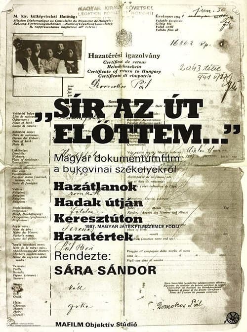 Sír az út elöttem... (1987) poster