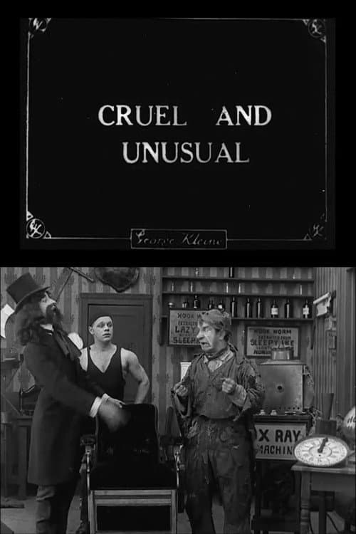Cruel and Unusual (1916) poster