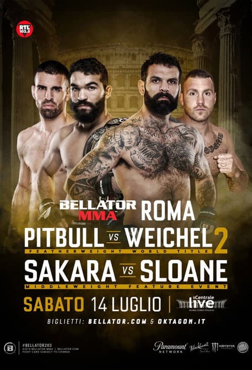Bellator 203: Pitbull vs. Weichel 2 (2018) poster