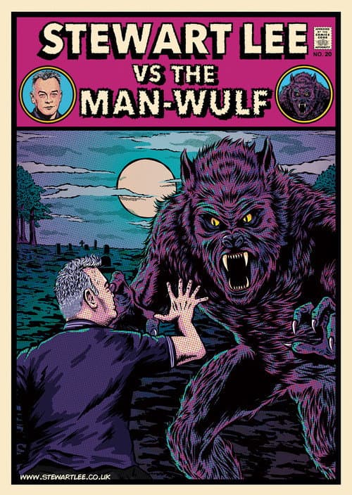 Stewart Lee vs The Man-Wulf (2024) poster