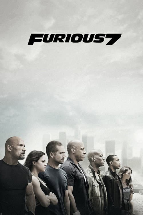 Furious 7 (2015) poster